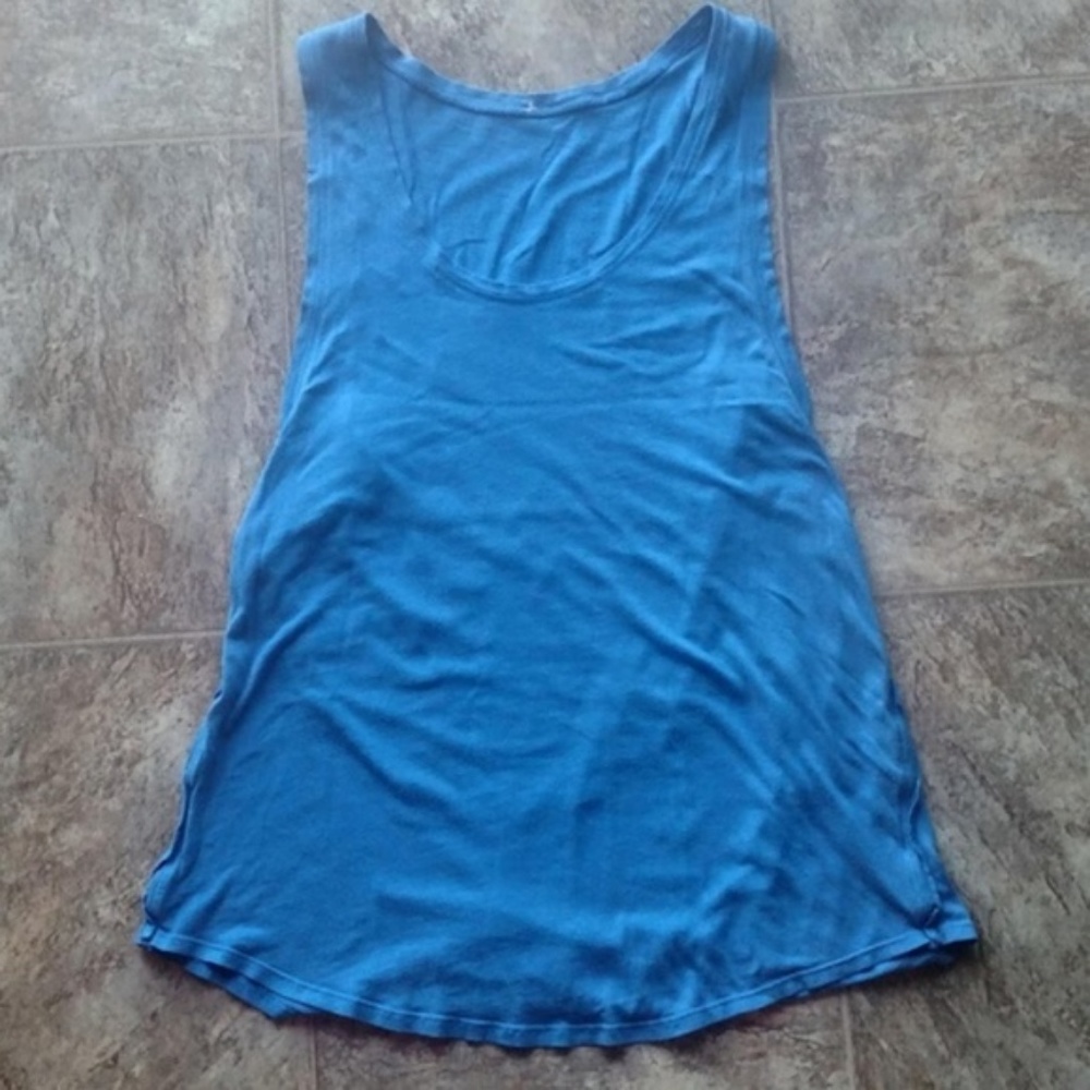 Lululemon *FLAW* Bliss Break Tank Top Blue